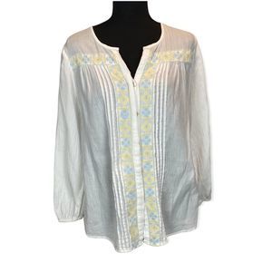 Boho beach blouse